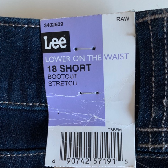 lee slender secret lower on the waist jeans